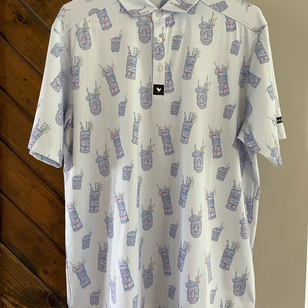 Men's Graphic Polo Shirt